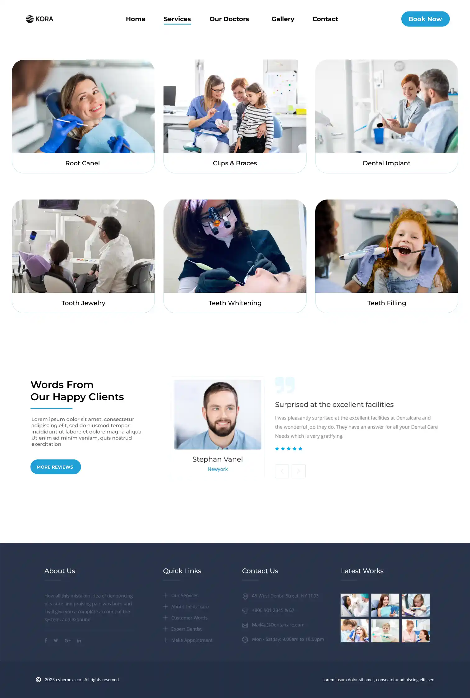 Dental Clinic Screenshot 2