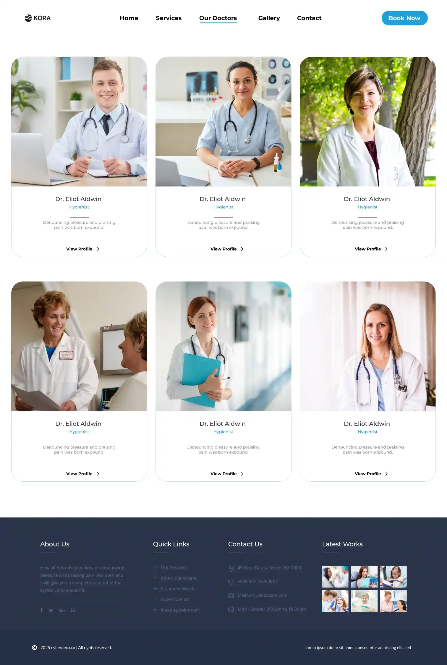 Dental Clinic Screenshot 3