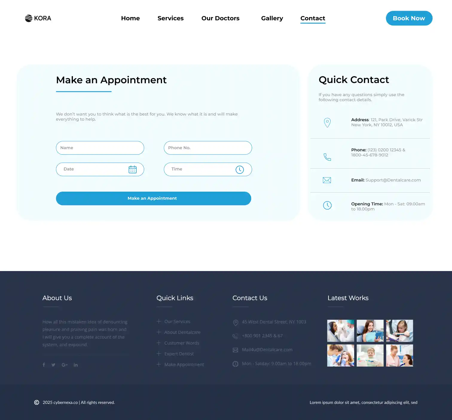 Dental Clinic Screenshot 5