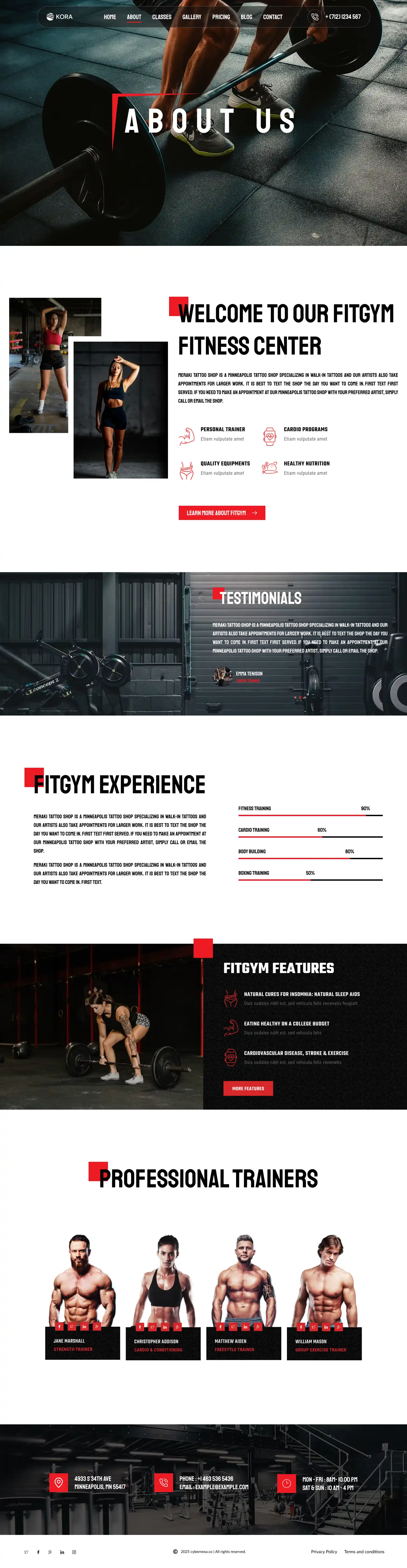 Gym Fitness Screenshot 2