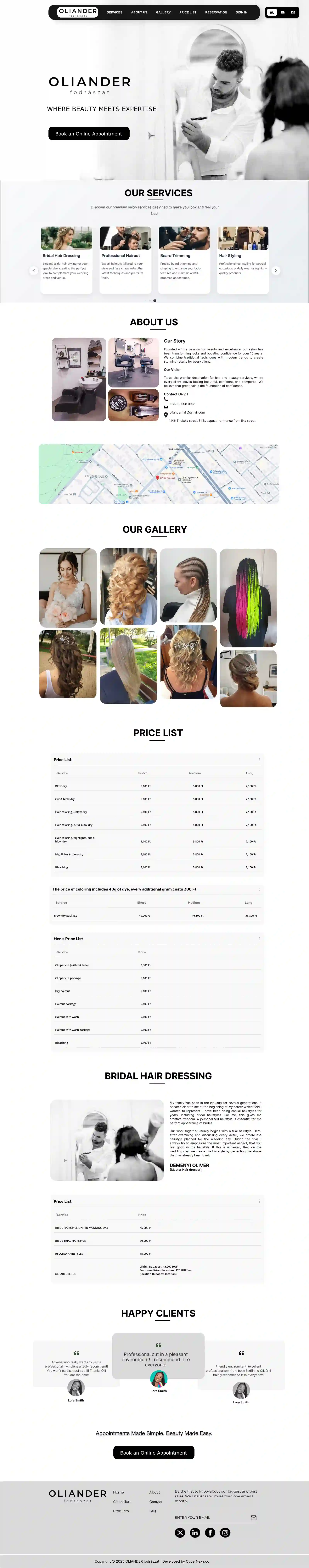 Hair Salon Screenshot 1