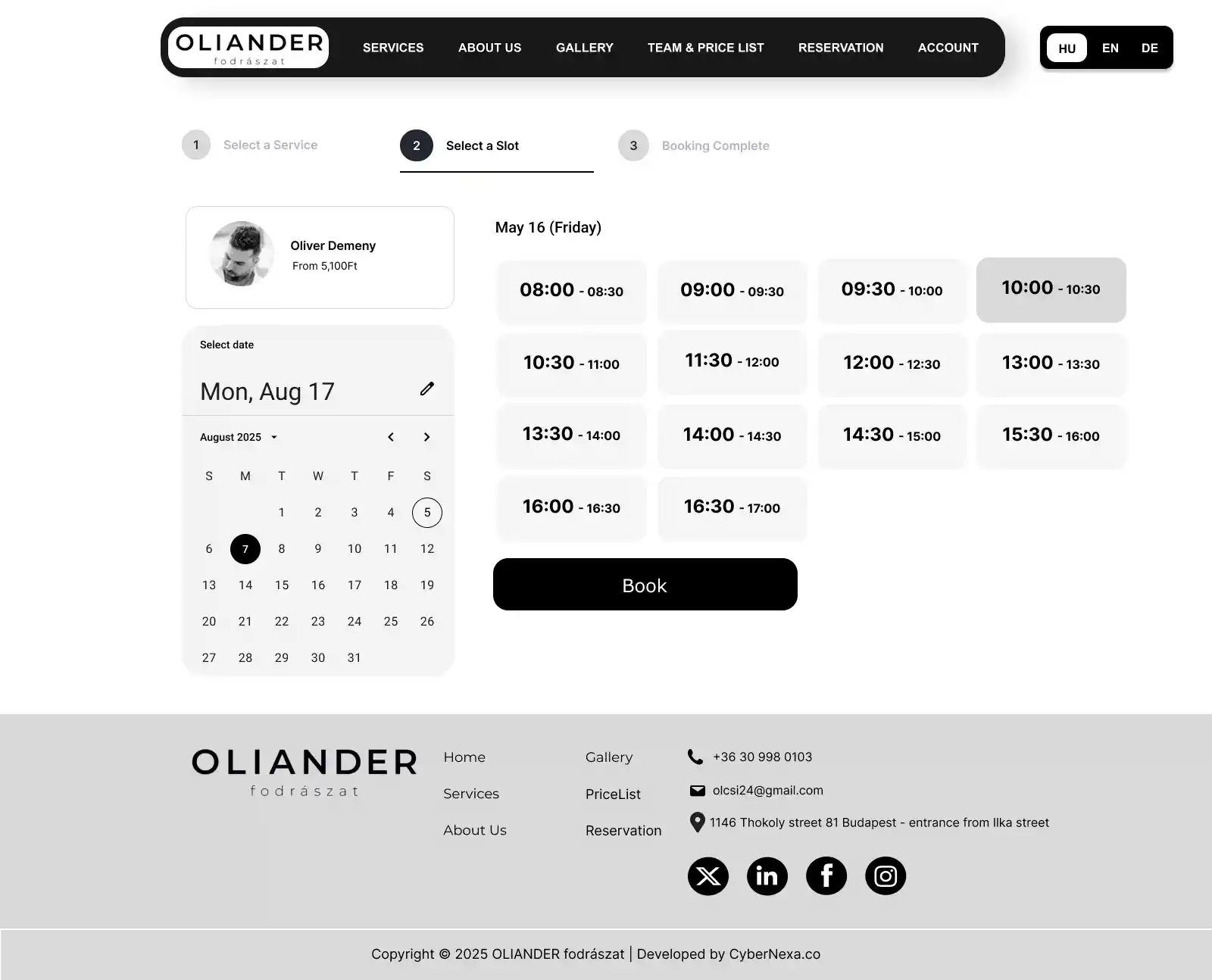 Hair Salon Screenshot 3