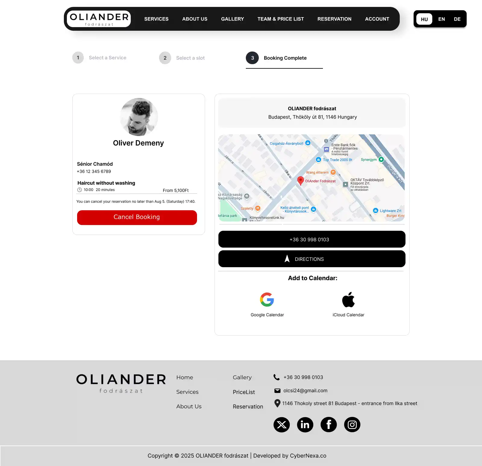 Hair Salon Screenshot 4