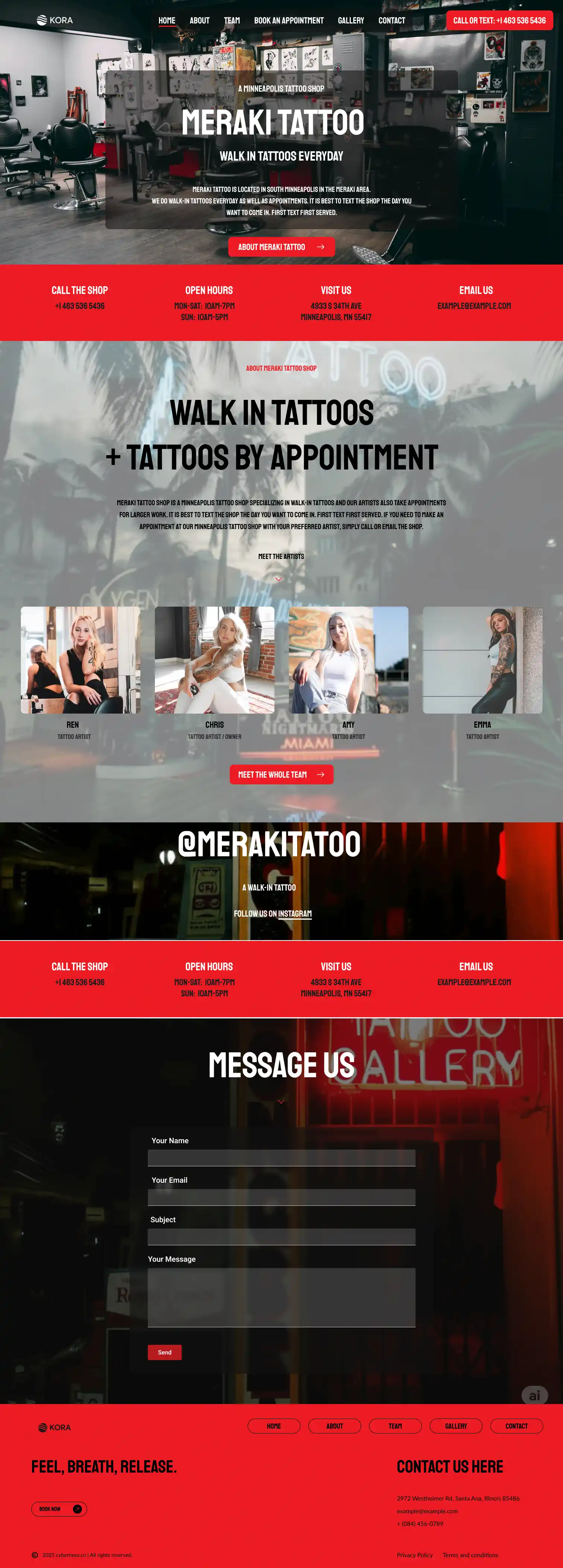 Tatoo Shop Screenshot 1